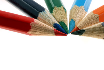 Naklejka premium Color pencils