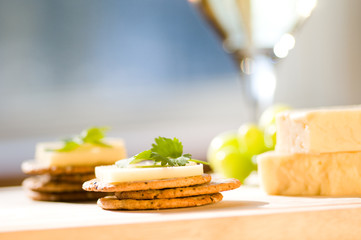 Wine and cheese
