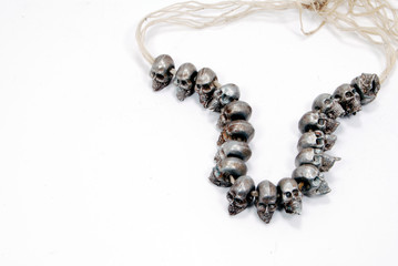 Skull beads