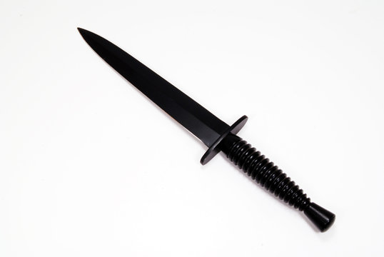 Black boot dagger