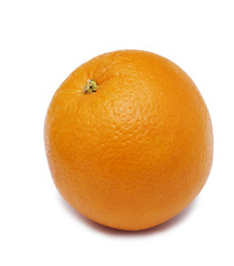 ripe orange isolated over white background