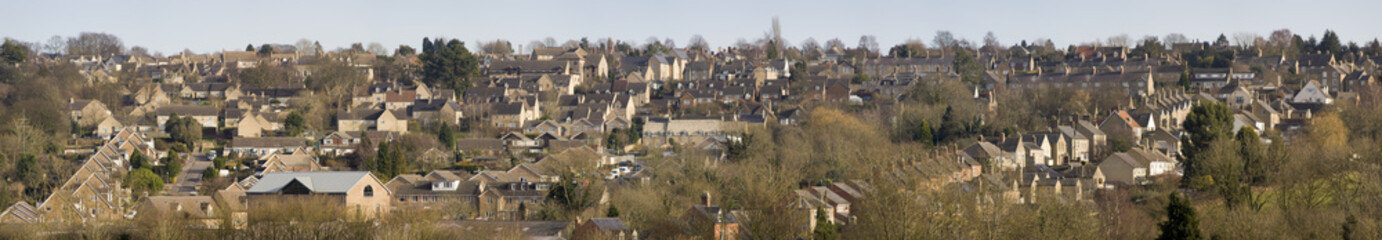 The town of Chipping Norton in the cotswolds