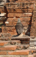 statue de bouddha, cite historique de sokhuthai, thailande