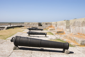 Fototapeta na wymiar Forte Santa Teresa, Chuy, Uruguay