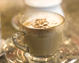 cappuccino with S.D.F