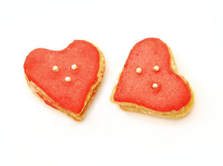 Cookies - red sweethearts
