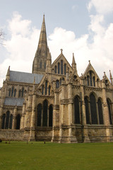 Fototapeta na wymiar Katedra w Salisbury
