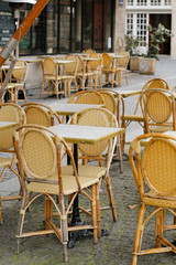 Terrasse d'un café