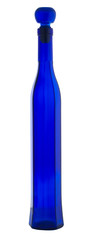blue empty bottle