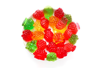 Colorful jelly candies  