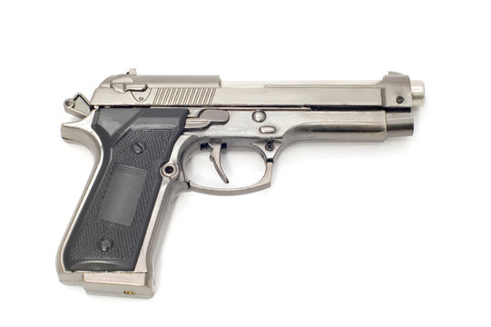 object on white tool - lighter pistols
