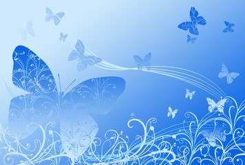 sfondo con farfalle 3