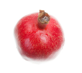 Pomegranate on a white background