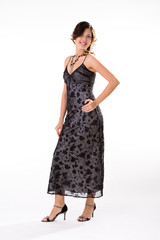 Fototapeta premium young active woman in a joyful and happy mood