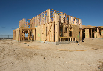 New Home Construction Site