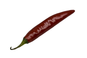 Pepperoni liegend freigestellt