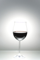 Ein Glas Rotwein