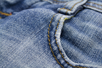 blue jeans close-up