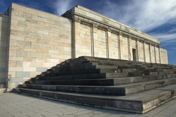 Porte principale du Zeppelin Tribune d'Hitler, Nuremberg © Anouk Stricher