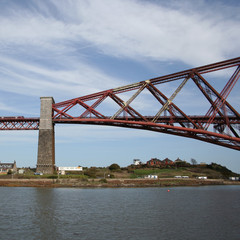 Obraz premium Forth rail bridge, Edinburgh