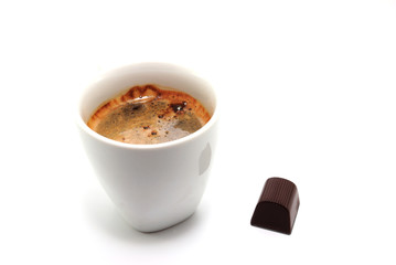 coffee cup with chocolate bonbob