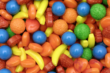 Fototapeta na wymiar Colorful candy background