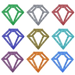 fancy diamonds - symbole