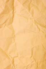 Crumpled wrapping paper, abstract background