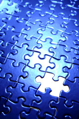 Piece missing from jigsaw puzzle