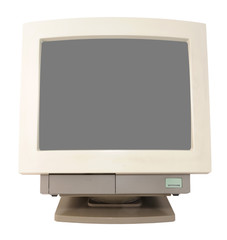 Vintage CRT monitor