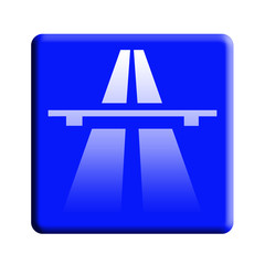 Autobahn, Auto, Schild