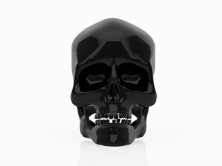 black skull