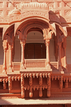 rajasthan,balcon couronné