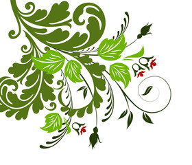 Fototapeta premium Floral composition
