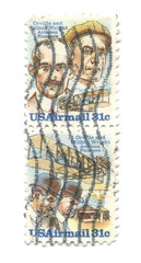 Old postage stamps from USA