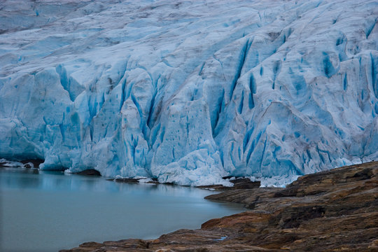 Svartisen Glacier, Norway..