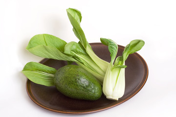 Avocado & pak choi