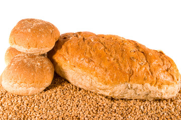Loaf of Bread and Rolls