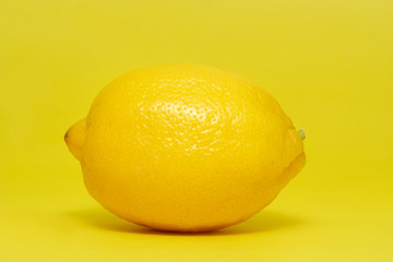 whole fresh lemon