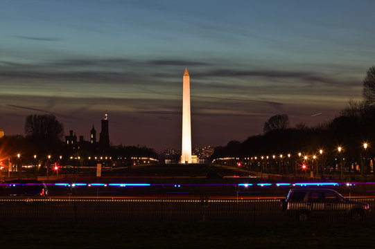 Washington Memorial at Night