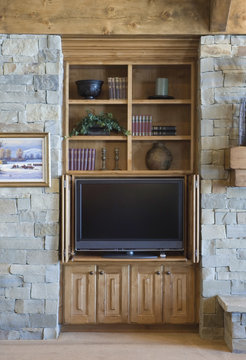 Built-in Entertainment Center