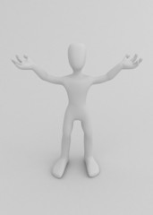 Arms Spread, Looking Up