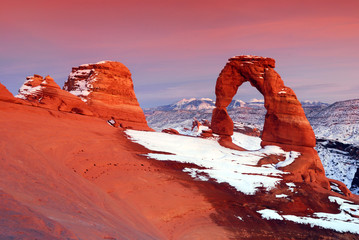Delicate Arch at Arches National Park in Utah