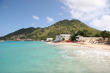 mountains by the beach st martin