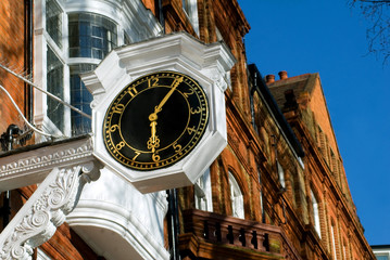 Classic Building with a Clock