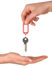 Hands with Key