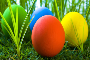 Colorful Easter Eggs
