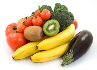 diet healthy food studio isolated