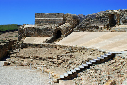 vista Teatro Romano Baelo-Claudia Cadiz
