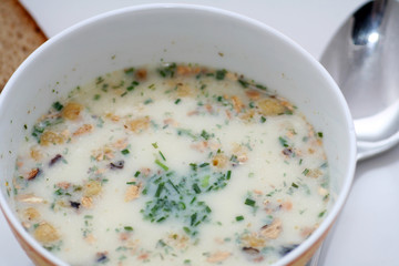 Waldpilzsuppe